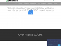 negeso.nl Webseite Vorschau
