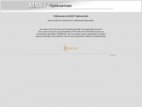 mast-optikvertrieb.de Webseite Vorschau