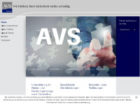 avs-europe.com Webseite Vorschau