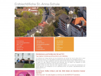 st-anna-schule.de Webseite Vorschau