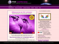 pao-lichtkreise.org Webseite Vorschau