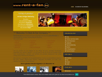 rent-a-fan.de Webseite Vorschau