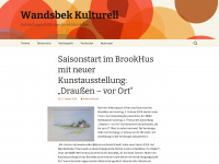 wandsbek-kulturell.de Webseite Vorschau