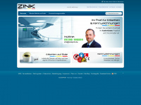 zinkprint.de Webseite Vorschau