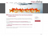 maxdialog.at Webseite Vorschau