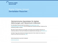 dentallabor-rauscher.de Webseite Vorschau