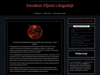 istrakon.hr Webseite Vorschau