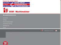 bsw-wachtmeister.de Webseite Vorschau