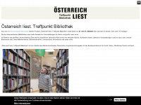 oesterreichliest.at Webseite Vorschau
