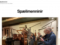 spaelimenninir.com Webseite Vorschau