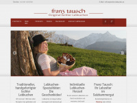 ischler-lebkuchen.at Webseite Vorschau