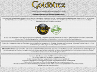 goldblitz.de Webseite Vorschau
