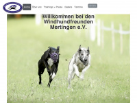 windhundfreunde-mertingen.de Webseite Vorschau