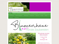 blumenhexe-walldorf.de Webseite Vorschau