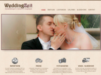 wedding-zeit.de Webseite Vorschau