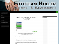 fototeam-holler.de Webseite Vorschau