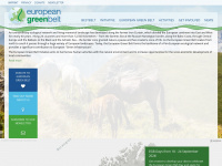 europeangreenbelt.org Webseite Vorschau