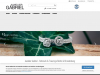 juwelen-gabriel.de Webseite Vorschau