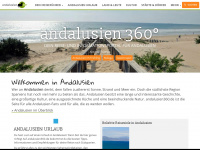 andalusien360.de Webseite Vorschau