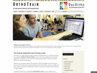 orthotrain.de Webseite Vorschau