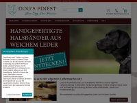 dogsfinest.de Webseite Vorschau