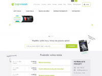 topvision.cz Webseite Vorschau