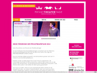 privattheatertage.de Webseite Vorschau
