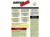 justicedenied.org Webseite Vorschau