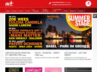 actnews.ch Webseite Vorschau