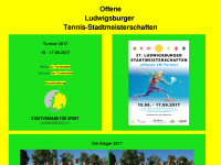 tennis-stadtmeisterschaft.de Webseite Vorschau