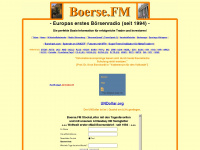 boerse.fm Webseite Vorschau