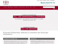 hza-seminare.de Webseite Vorschau