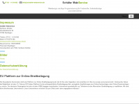 schaefer-webservice.de Webseite Vorschau