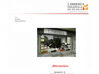 libreria-espanola-munich.de Webseite Vorschau