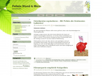 wood-pellets.at Webseite Vorschau