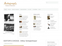 autograph-market.com Webseite Vorschau