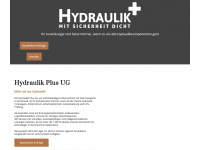 hydraulik-plus.de Webseite Vorschau