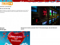 talk-tv.at Webseite Vorschau