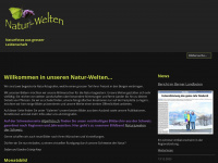 natur-welten.ch Webseite Vorschau
