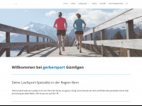 gerbersport.ch Webseite Vorschau