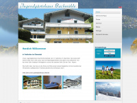bachmuehle.at Webseite Vorschau