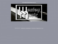 wesley-music.de Webseite Vorschau