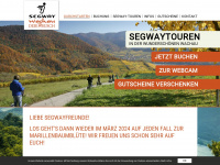 segway-wachau.at Webseite Vorschau