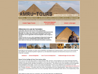 amru-tours.de Webseite Vorschau