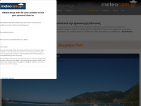 meteocam.gr Webseite Vorschau