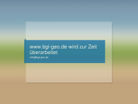 bgi-geo.de Webseite Vorschau