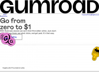 gumroad.com Webseite Vorschau