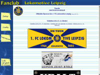 fanclub-lok-leipzig.de Webseite Vorschau