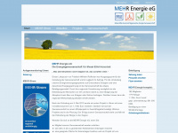 mehr-energie-eg.de Webseite Vorschau