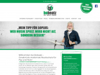 bobeatz-musikschule-osnabrueck.de Webseite Vorschau